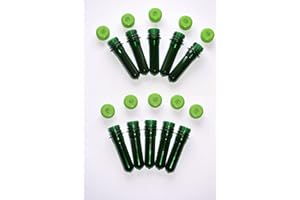 GEO-VERSAND 10 x Preform Petling Geocaching Tube - Storage Box - waterproof with first to find screwcap