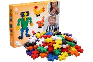 PLUS PLUS BIG Basic Mix 52234 Byggklossar, Flerfärgad, 150 bitar