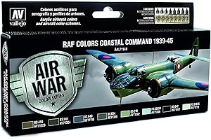 Vallejo "RAF & lgfp Coastal Command 4 925,1–114,3 cm modèle Air Kit de coloriage