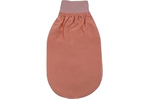 Guante y guante exfoliante turco 100% seda, exfoliante corporal guante de baño, removedor de bronceado falso guante de baño, brillo natural para mujeres, hombres, ducha, hammam, spa de Feel Fine