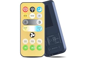 GOUYESHO Ventilatori da soffitto universali con illuminazione, telecomando di ricambio per la maggior parte dei ventilatori a soffitto (assicurati che il tuo vecchio telecomando corrisponda