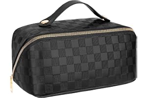 Schmetterling-Muster Kosmetiktasche Mit Großem Fassungsvermögen – Reise-Make-up-Organizer, 22.5x15x13.8cm