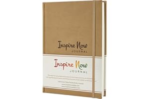INSPIRE NOW JOURNAL – Daily & Weekly Productivity Planner | A5 Undated Organiser | Achieve Your Goals- Get Things Done | Increase Productivity, Motivation & Gratitude