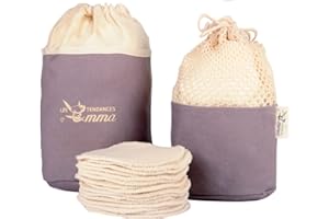 ESTENAT Kit Eco belle trousse - Carrés démaquillants lavables eucalyptus