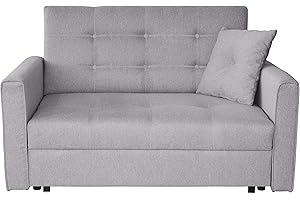 Mirjan24 Divano Viva II Lux con funzione di sonno, divano letto, 2 posti con cassetta, cuscino per divano letto, divano letto, arnitur, paesaggio residenziale, colori assortiti (Tatum 279)