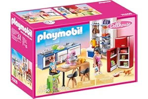 PLAYMOBIL Dollhouse 70206, Cucina, Dai 4 anni