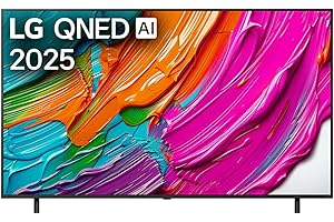 LG TV QNED AI 2025 | 50QNED8E | 50'' (126cm) | 4K UHD | HDR10 | webOS 25 | Télécommade AI Magic Remote | Alexa, Google Assistant | Netflix Disney+ CANAL+ Prime Video | AirPlay 2 | Luminosité éclatante