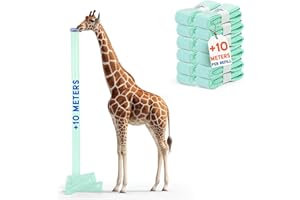 LillOne 12 XXL Wkłady Extra Długie 10,5 m do Pojemnika na Pieluchy – Kompatybilne z Tommee Tippee, Angelcare, Litter Locker i innymi – Grubsza Folia z Kontrolą Zapachu i Ochroną Antybakteryjną