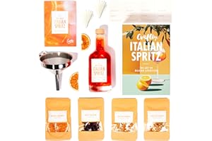 Craftly Kit d'infusion italienne Spritz – Expérience d'apéritif unique à la maison | Kit de cocktail DIY pour apéritivo et spritz