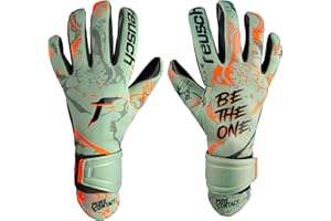 Reusch Pure Contact Gold Junior Gants de Gardien de But avec Excellente Adhérence et Couture Intérieure Jeunesse Unisexe