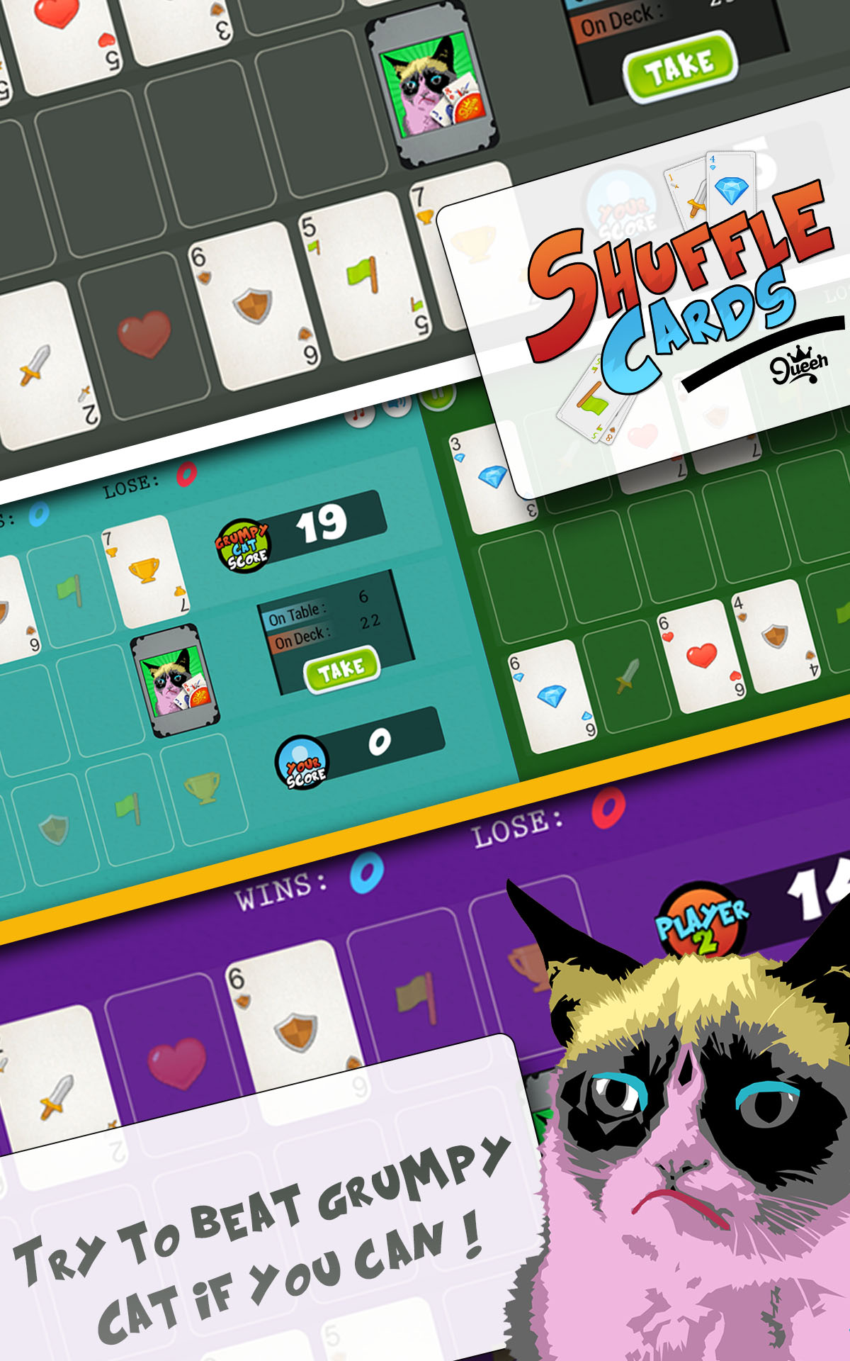 Shuffle Cards Amazon.de Apps & Spiele