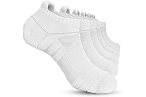 FR FABRIZA COMFORT LEGACY Fabriza Breathable Trainer Socks for Men Women - Soft & Comfortable Running Socks, Anti-Blister Cotton Sports Socks, Ankle Socks for Daily Wear (6 Pairs)
