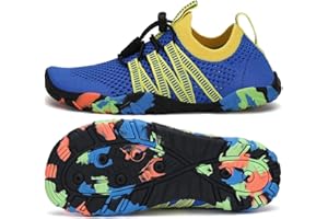 SAGUARO Scarpe da Scogli Bambino Scarpe Mare Bambina Scarpette da Scogli Bambini Scarpette Mare Ragazze Ragazzi Scarpe Acqua Antiscivolo Scarpe Immersione Scarpe Nuoto, Gr 24-36 EU