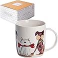 SPOTTED DOG GIFT COMPANY Dog Mug for Dog Lovers, Animal Mug, Cute Ceramic Porcelain China Tea and Coffee Cup, Dog Gifts for Women Men & Kids - 350ml / 12oz (1pc)