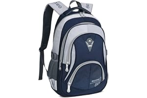 Atarni Sac à dos d'écolier pour garçons et adolescents - Sac à dos ergonomique pour enfants de 7 8 10 15 ans - Sac d'école pour garçons, loisirs, cartable - Grand pour l'école
