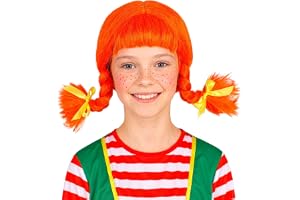 WIDMANN Widman Pippy kostym långa leggings för barn, en storlek
