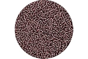 GKELALY 10000PCS Glass Seed Beads Bracelet Making Kit, Friendship Bracelet Beads 2mm Small Beads Brown Craft Beads for Jewellery Making DIY Necklace Earring Keychain and Crafting