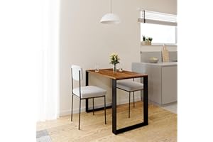 ‎AKKE AKKE Esstisch Küchentisch Esszimmertisch Antike Eiche 60x60cm