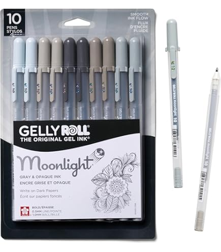 SAKURA Gelly Roll Gel Pens - Medium Point Ink Pen for
