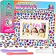 PURPLE LADYBUG Decorate Your Own Photo Frame Mosaic Kit - Arts and Crafts for Kids Age 10 - Mosaic Kits for Children Ages 6-12 - Art and Crafts for Girls Ages 7-12 & Birthday Presents for Girls