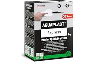Aguaplast Express stucco in polvere per rinnovamento di pareti piastrellate in ambienti umidi come bagni o cucine - 1kg