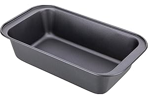 PENDEFORD HOUSEWARES Premium 3lb Non-Stick Large Loaf Pan - Dishwasher Safe, Non-Stick Carbon Steel - Non Stick Large Loaf Tin