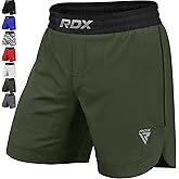 RDX MMA Shorts for Training and Kickboxing - Shorts for Martial Arts, Grappling, Sparring, Boxing, Cage Fight - Shorts for BJ