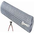 SAI PRASEEDA Welding Wire Garden Fencing Iron net with 18 Guage Anti Bird 4feet/20feet Netting Uv Stablized with 6 Months Guarantee Free 1 Cutter,100 PVC Wire Tags
