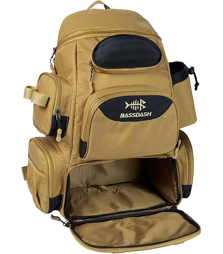 Daiwa Sac À Dos Black-Gold 30L - 44x34x17cm - Confort Et Robustesse Pour Pêche Et Loisirs