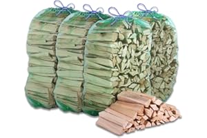 12KG Tigerbox Wooden Kindling. Ideal for Fire Starting, Open Fires, Stoves, Wood Burners, BBQ & Ovens