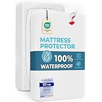 Luxusfeder - Matrasbescherming waterdicht 70 x 140 cm - matrasbeschermer Öko -Tex - beste bescherming tegen vocht - SiShield® hygiënische bescherming - optimaal voor mensen met een allergie - ademend