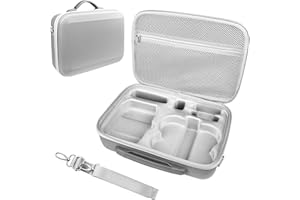 Dorglix Custodia per Dji Neo, Custodia Drone, Case Droen, Custodia da Trasporto, Borse per Droni, Borsa da Viaggio Portatile, per Dji Neo Fly More Combo
