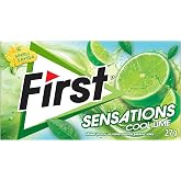 First Sensations Cool Lime Aromalı Şekersiz Sakız 27 gr