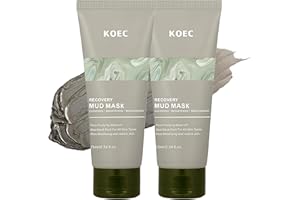 TMYIOYC ANGEL SILK 2pack Recovery & Relief Mud Mask, Boryeong Mud, Korean Face Mask, Natural K Beauty Deep Pore Cleaner For Hard Water & Oily Skin, Glass Skin Hydrating Face & Body Mask
