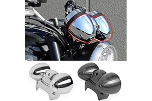 WOOGA Speedometer Lower Cover Tachometer Instrument Protection Dash Frame Cover Replacement for Ka&wa&sa&ki Z900RS Z 900 RS Accessories 2017-2024 (Chrome)