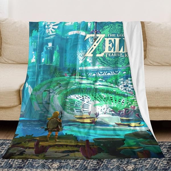 LAVUCE Zelda Tears of The Kingdom Blanket Cuddly Blanket Cuddly Blanket  Cuddly Flannel Sofa Blanket 150 x 200 cm Soft Comfortable and Easy Care 3D  Print Game Figures Blanket : Amazon.de: Home