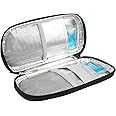 ACWOO Insulin Cooler Travel Case, Medicine Cooler for Travel Insulin Case with 2 Ice Pack, Diabetic Supplies Insulin Pen Case, Diabetic Small Storage Travel Pack, Portable Insulin Travail Case, Black