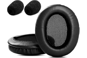 TaiZiChangQin Ear Pads Cushion Mic Foam nauszniki zestaw zamiennik kompatybilne ze słuchawkami Microsoft Lifechat LX-3000 LX3000 LX 3000