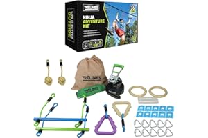 HAPE Treline Ninja - Juego de Escalada para niños a Partir de 5 años