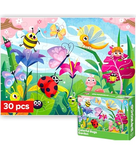 Puzzle Enfant,Puzzle Aniaux Enfant, Jouet Puzzles Pour Enfant, Cadeau