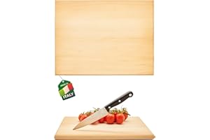 MG-Design Tagliere da Cucina Professionale in Legno di Faggio Oliato - Made in Italy, 37 x 28 x 2 cm