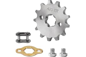 Tunejoy Motorrad Motor Kettenritzel 420 13T 17mm kleines Kettenrad for 50cc 70cc 90cc 110cc Dirtbike Pitbike ATV Quad Motorcycle Minibike