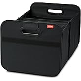 FORTEM Kofferbak Organizer Auto, Opvouwbare SUV Opberger met Meerdere Vakken, 600D Oxford, Antislip Bodem, Verstelbare Bandjes, Zachte Deksel, Opbergdoos voor Auto Accessoires (50L
