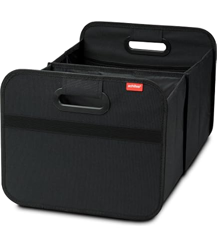Volkswagen Scatola Pieghevole T1 Bulli - Verde Oliva - 50x32x27.5 Cm - Capiente 30kg, Impermeabile