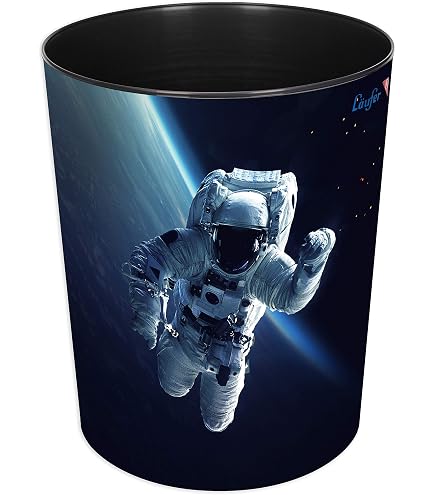 Corbeille à Papier Enfant Mein Game Goldbuch – 12 L, Diam. 25 Cm, Motif Gaming Coloré