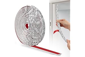 JUNART Bande Décorative en PVC, 600cm×2cm, Bordure de Papier Peint 3D, Frise Murale Adhesive, Convient our les Linteaux, les Plinthes, les Armoires, les Revêtements Muraux (Argent)