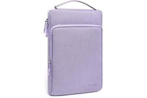 HYZUO 13 Pulgadas Funda Protectora para Portátil para MacBook Air 13 M4 M3 M2 M1 2025-2018, MacBook Pro 13 M2 M1 2025-2016, iPad Pro/Air 13", Funda Protectora para Tableta 12"-13", Violeta Lila