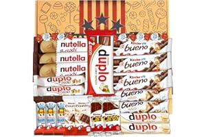 ‎CANDY & BAR Schokolade Mix Box | Geschenkbox | Kinderschokolade | Schokoladen Überraschungsbox zum Verschenken | Geburtstag | Weihnachtsschokolade | Nervennahrung | Schokoladen Box | Candy & Bar ®