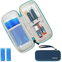 Elite Bags Astuccio Isotermico Per Insulina - Borsa Termica Per Penne Insulina, Grigio Melange - Foto 10