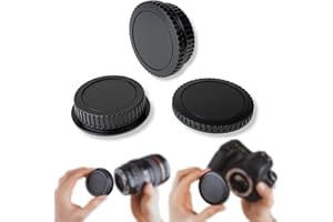 Lens-Aid Zestaw pokrywy obudowy + osłona obiektywu (tył) pasująca do aparatu Pentax Body i obiektyw z bagnetem K Mount